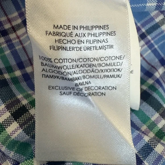 Ralph Lauren Men’s Button-Down Cotton Shirt Size 2XB - Picture 6 of 7